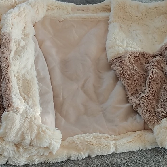 🧥Fun faux fur vintage Jacket, M - Picture 11 of 12